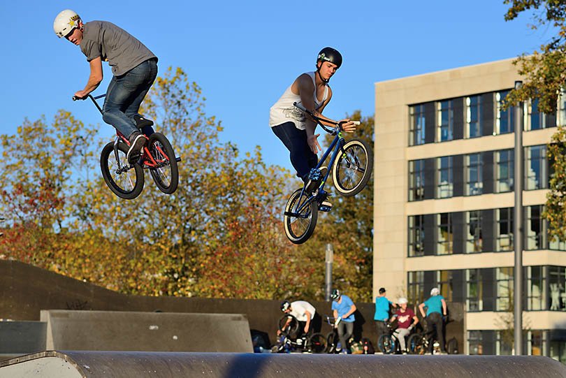 Bielefeld, Bike- und Skatepark Kesselbrink