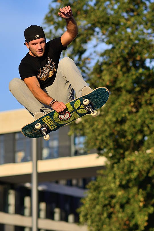 Bielefeld, Skatepark Kesselbrink, Skateboard