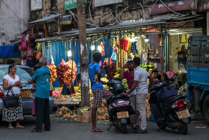 Sri Lanka, Galle, Markt