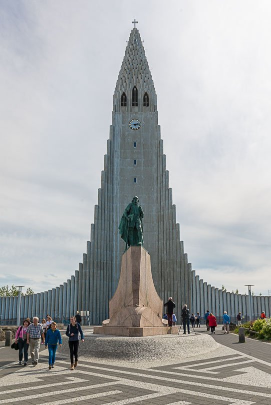Island, Hallgrimskirka, Reykjavík, Kirche, Sehenswuerdigkeit