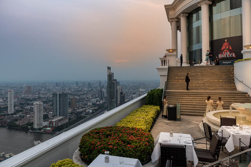 Skybar im Lebua Hotel im State Tower, Bangkok