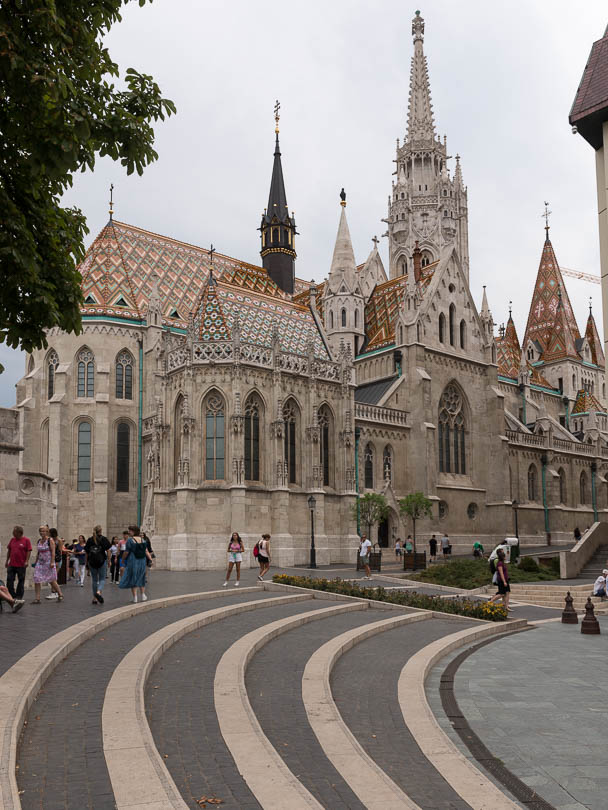 Budapest: Matthiaskirche im Burgviertel von Buda 